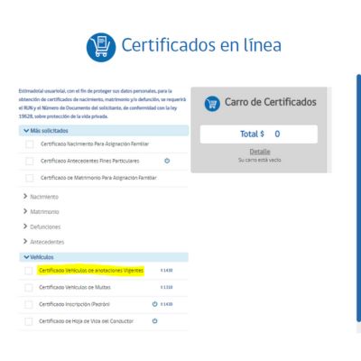 certificado de anotaciones vigentes registro civil