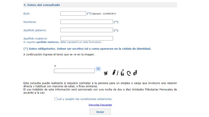 certificado de inhabilidades para trabajar con menores